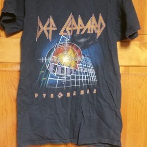 Def Leppard "Pyromania" Vintage Concert T-shirt 83